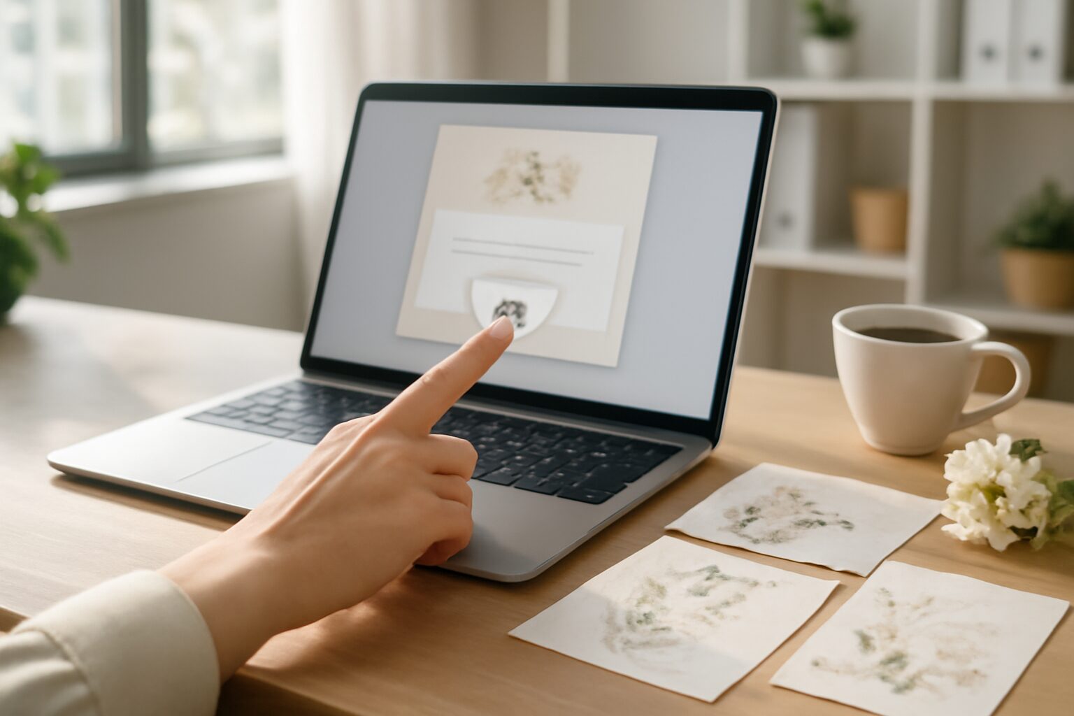 éliminez les délais d'impression avec notre service rapide : envoyez votre faire-part en un seul clic et gagnez du temps !