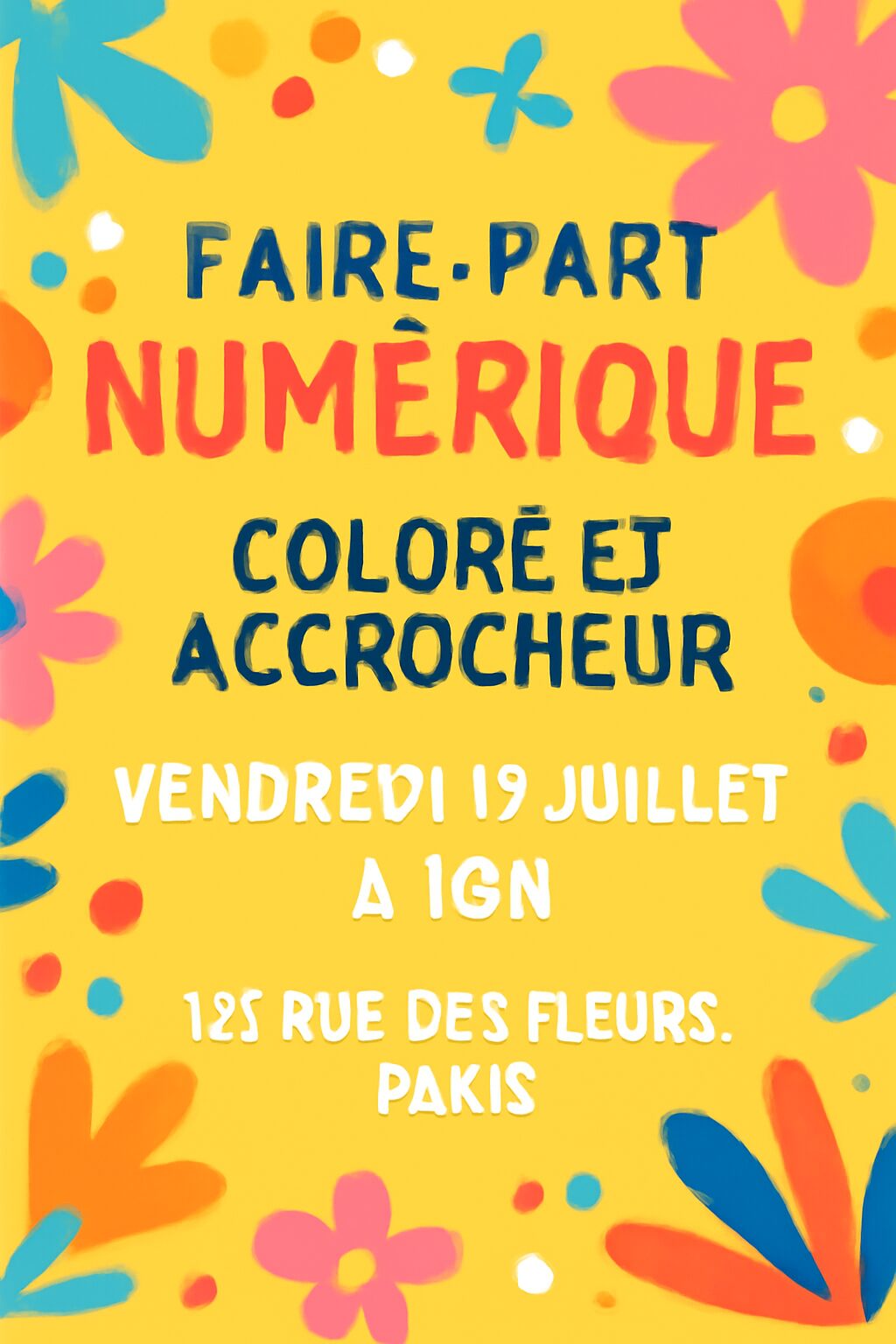 découvrez comment moderniser vos invitations grâce à un faire-part digital élégant et personnalisé, pour un événement inoubliable et connecté.