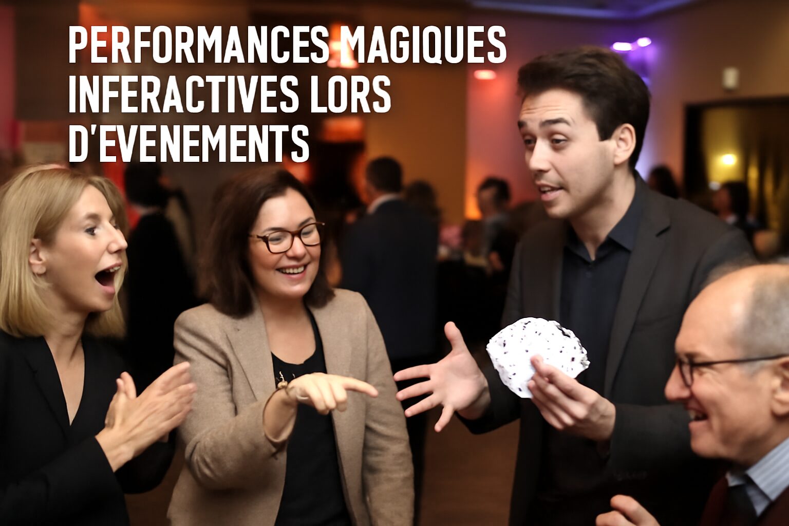 découvrez comment offrir à vos invités une expérience interactive et magique qui ravira petits et grands lors de vos événements.