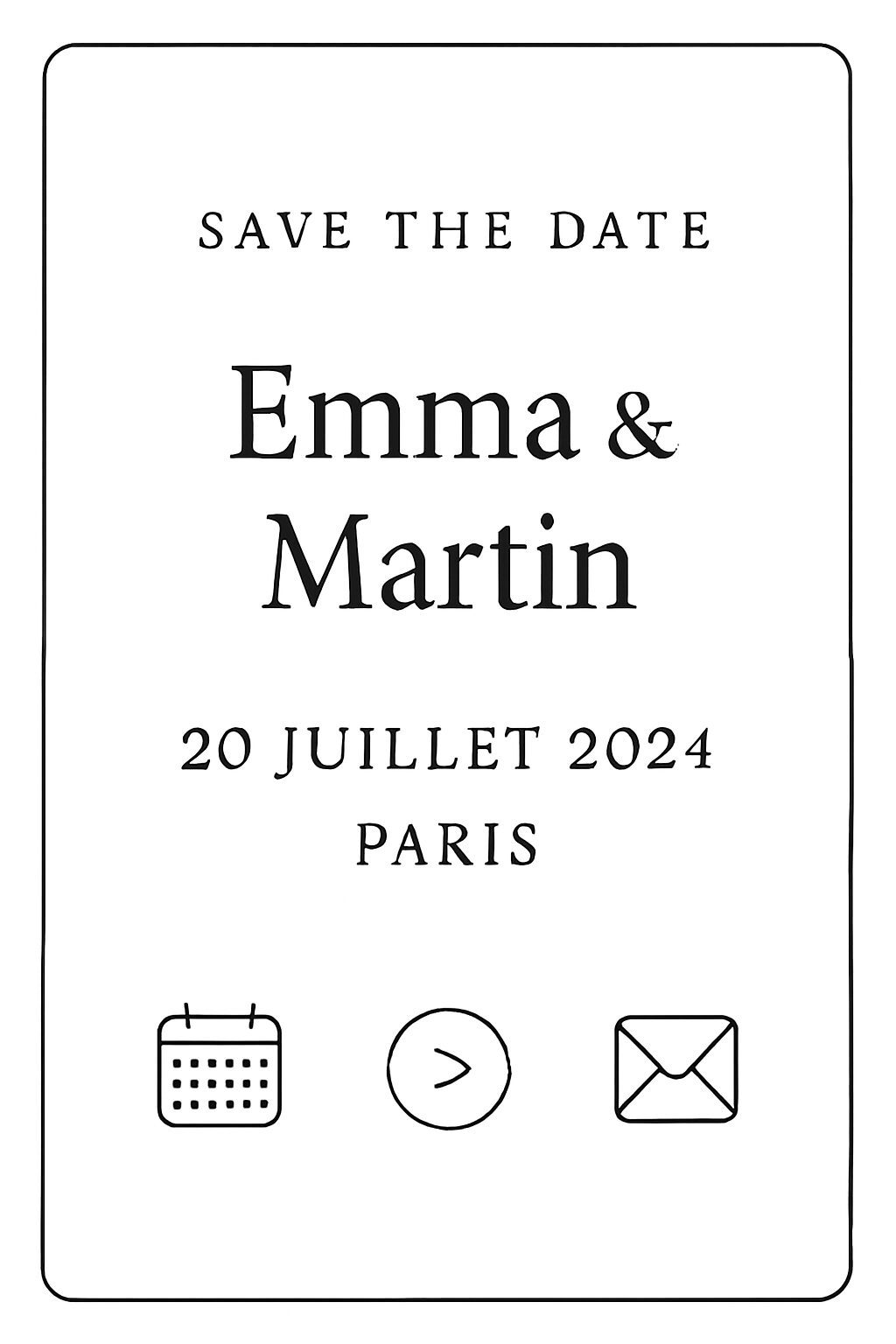 créez facilement votre faire-part digital personnalisé et partagez-le instantanément avec vos proches pour annoncer vos grandes occasions en toute simplicité.