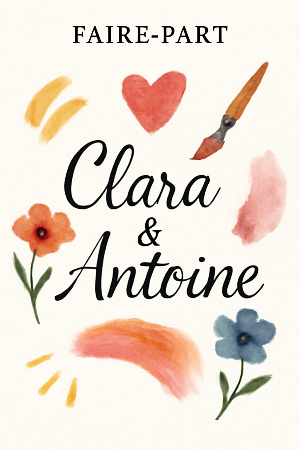 découvrez le faire-part digital, bien plus qu’un simple message : une véritable émotion à partager avec vos proches grâce à une invitation moderne et personnalisée.