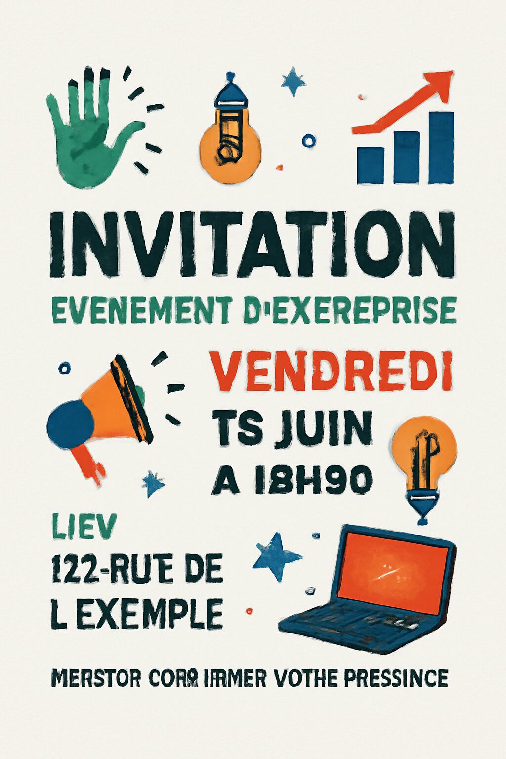 découvrez comment créer des invitations uniques et mémorables qui captivent vos invités dès le premier regard.