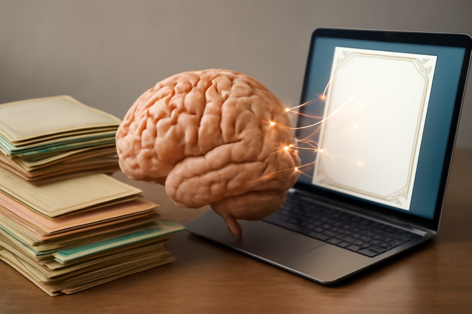 découvrez pourquoi le cerveau humain favorise l'utilisation des faire-part digitaux grâce à leur rapidité, leur interactivité et leur impact émotionnel renforcé.